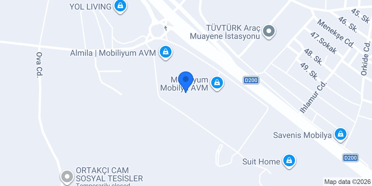 Sardunya Koltuk konumu