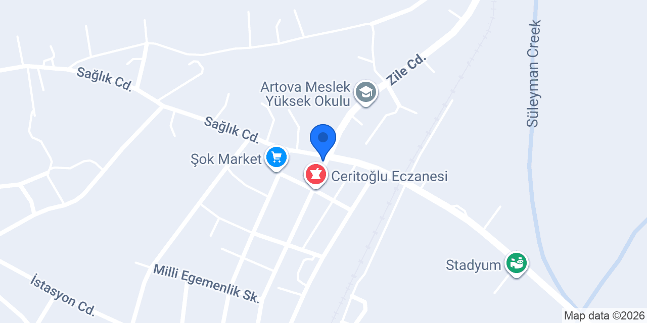 Tapu Müdürlüğü konumu