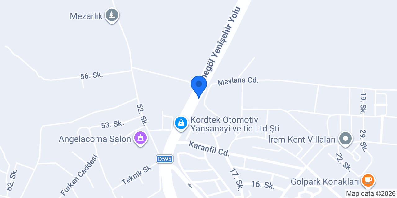 gökyıldız tekstil konumu