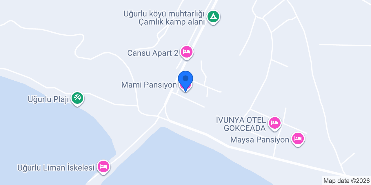 Mami Pansiyon konumu