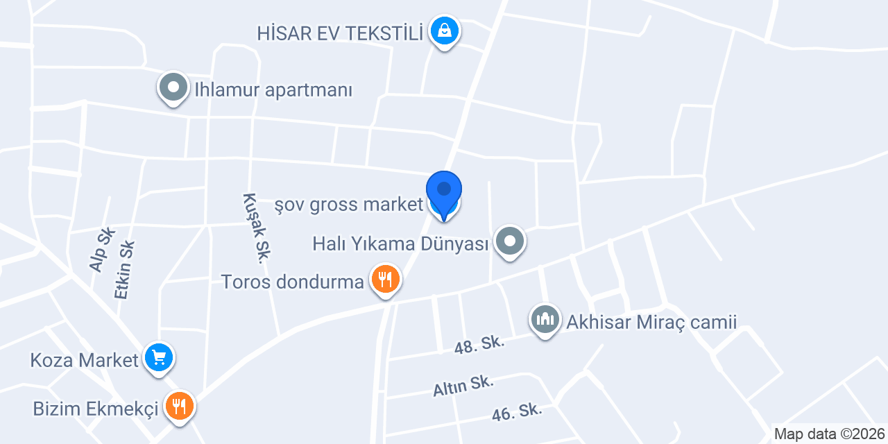 şov gross market konumu