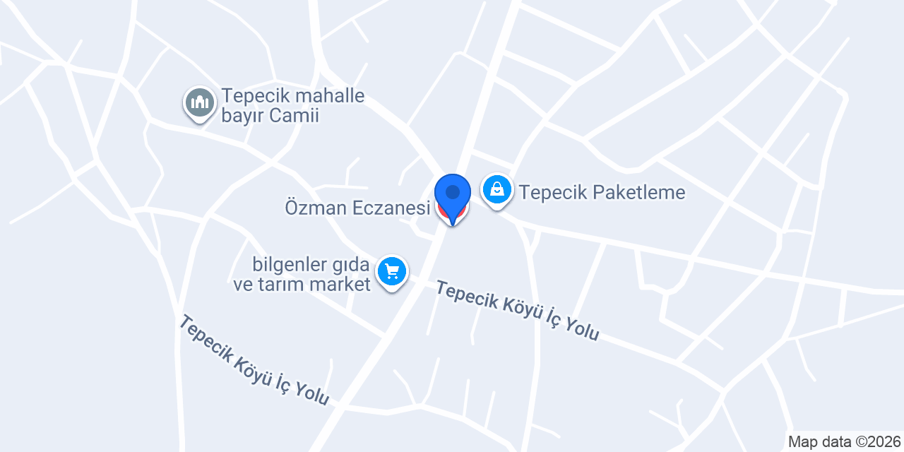 Özman Eczanesi konumu
