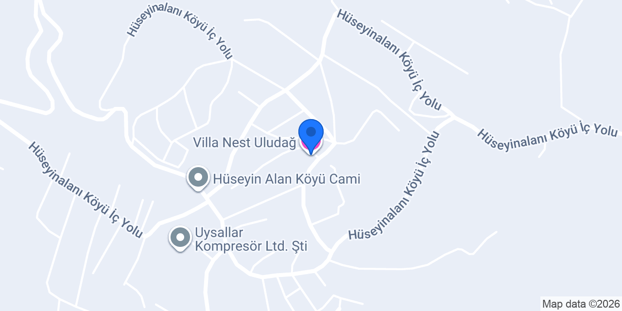 Villa Nest Uludağ konumu