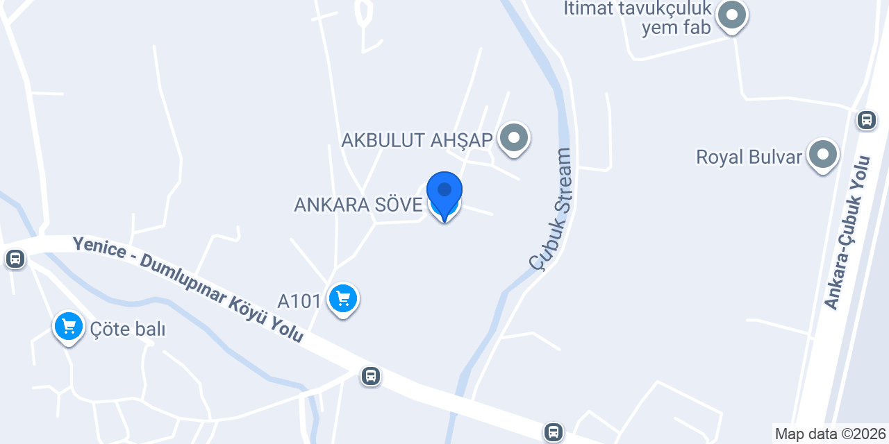 ANKARA SÖVE konumu