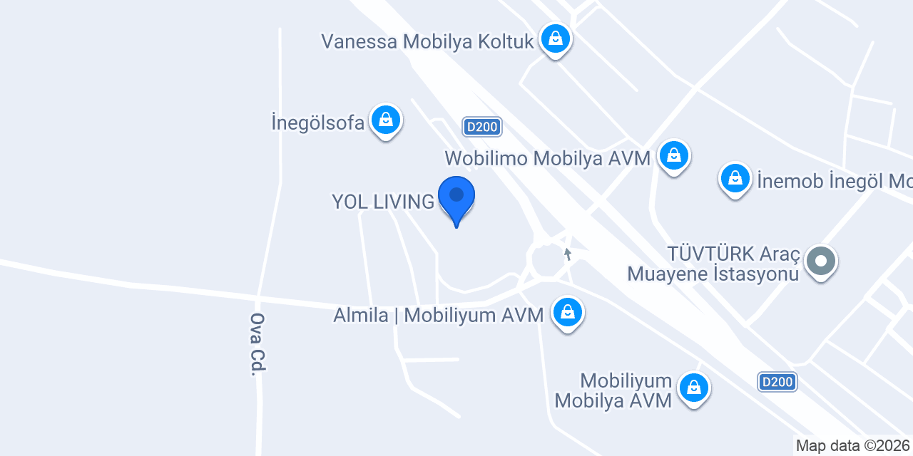Newmood Mobilya konumu
