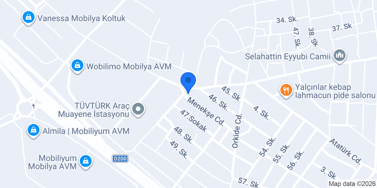 Oses Çiğ Köfte konumu