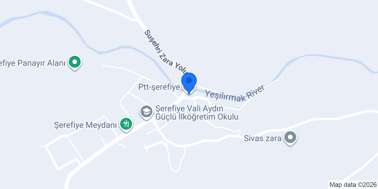 Ptt-şerefiye konumu
