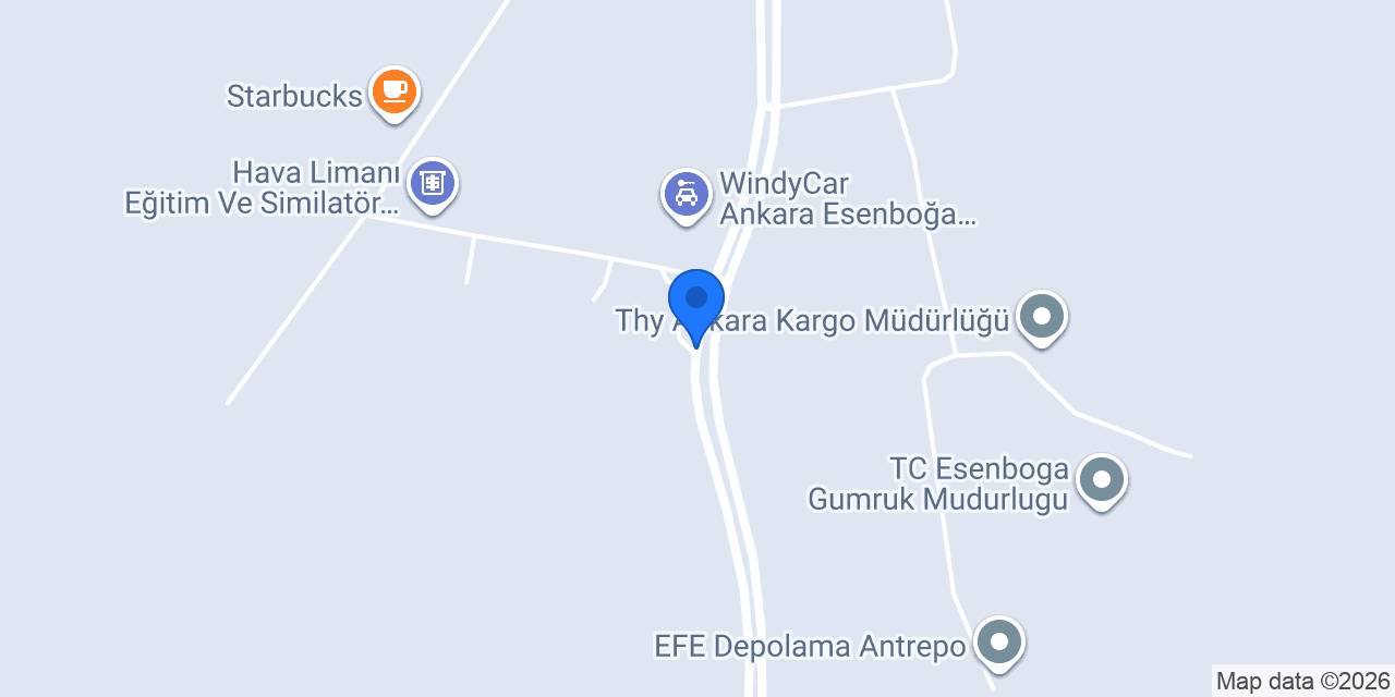 Esenboğa Havalimanı Taksi konumu