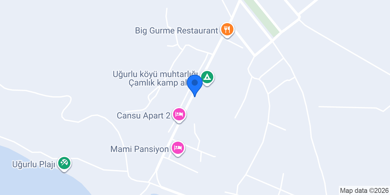 Kardelen Çamlık pansiyon konumu