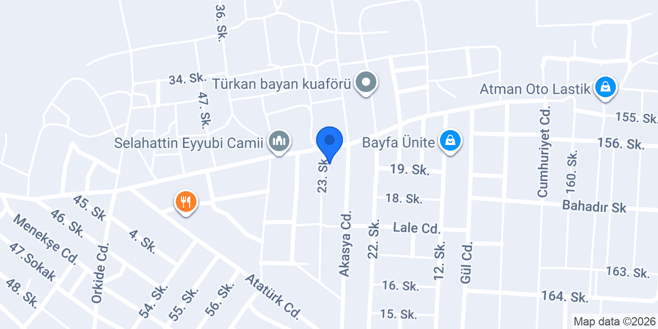 BIRMAK MACHINERY MALL konumu