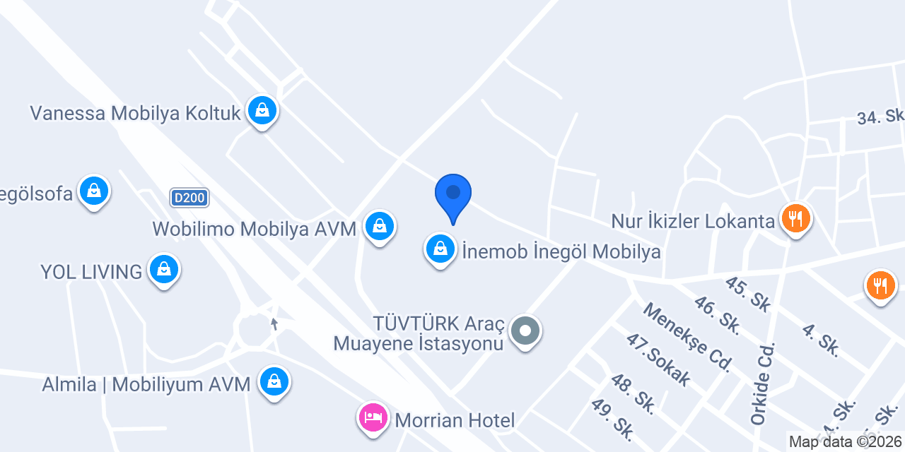Mobilya Kervanı konumu