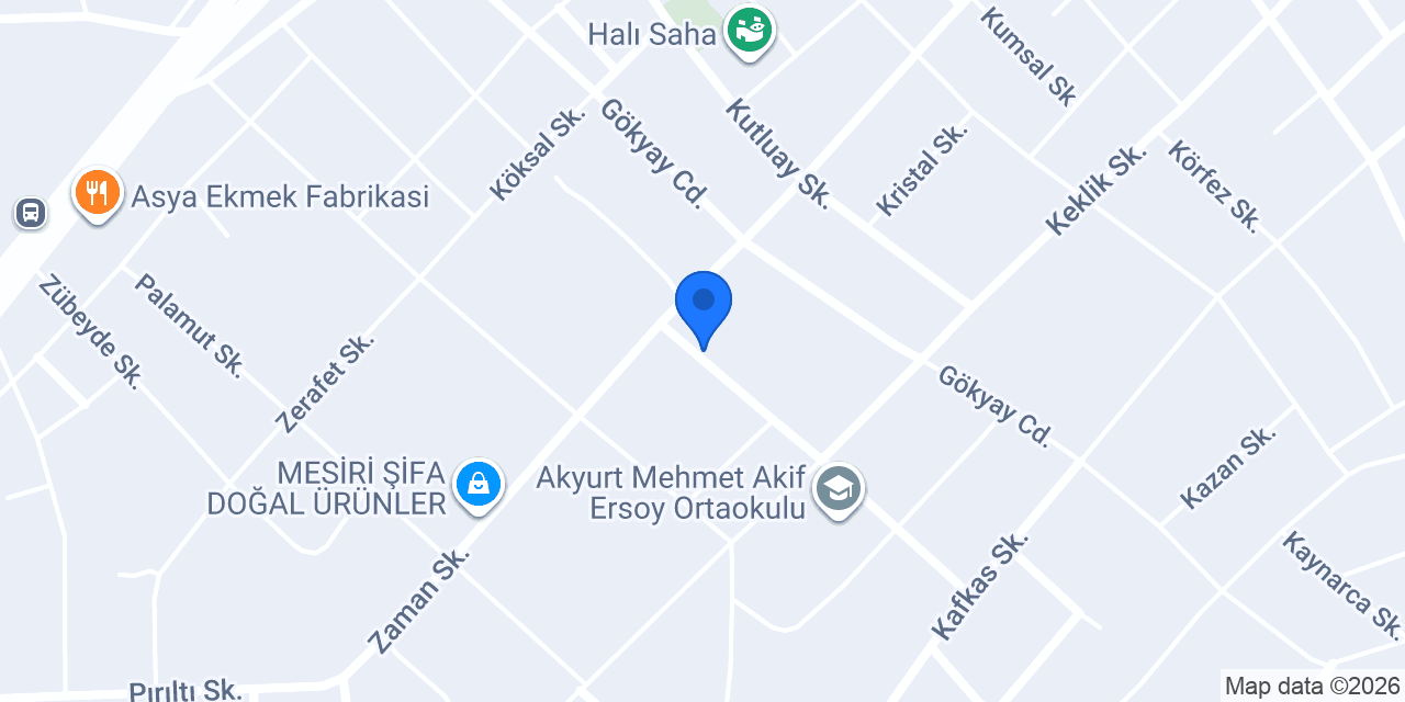 Öz Akyol İnşaat Emlak konumu