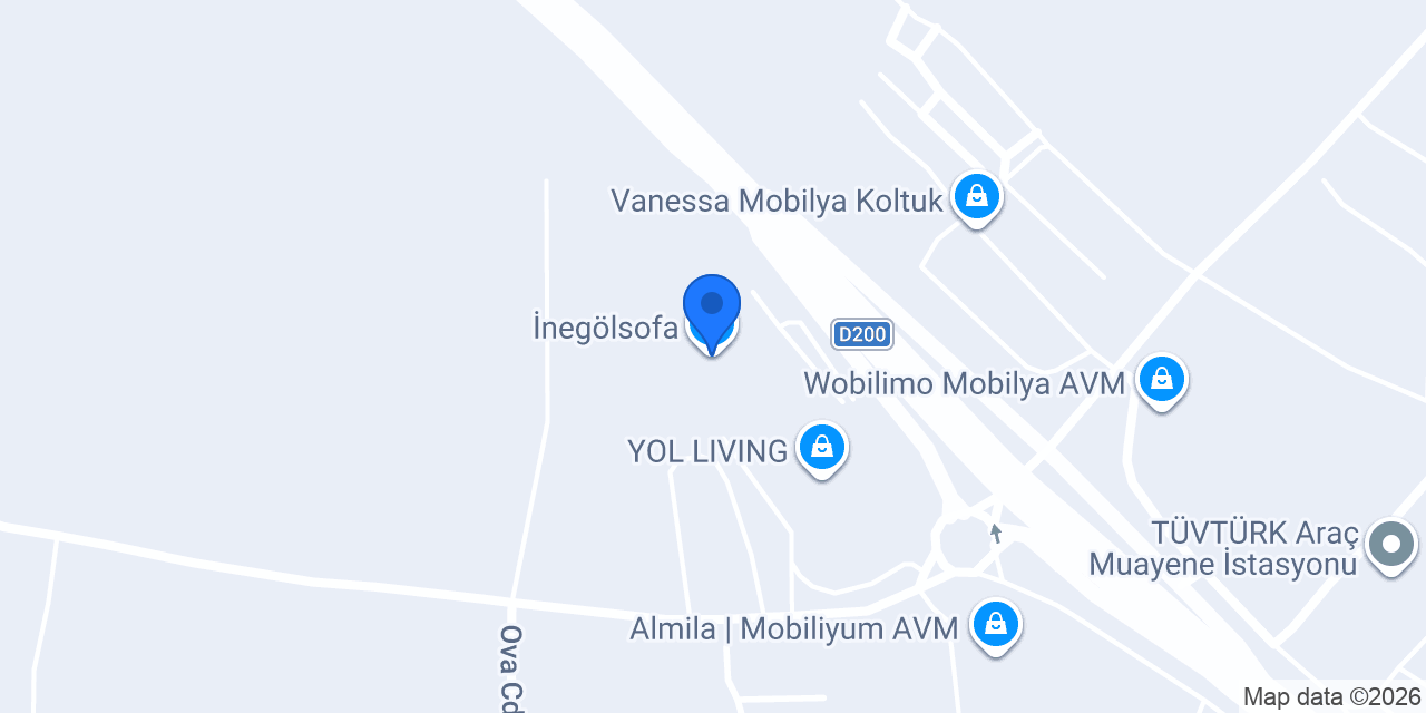 İnegölsofa konumu