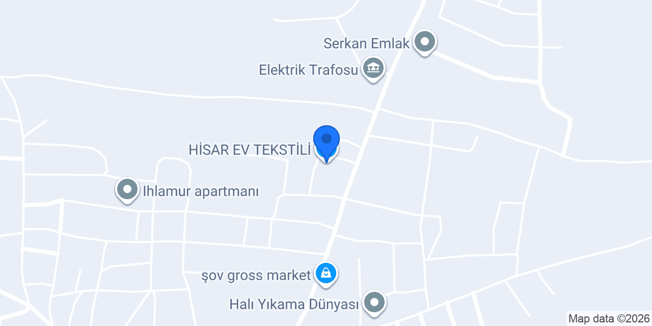 HİSAR EV TEKSTİLİ konumu