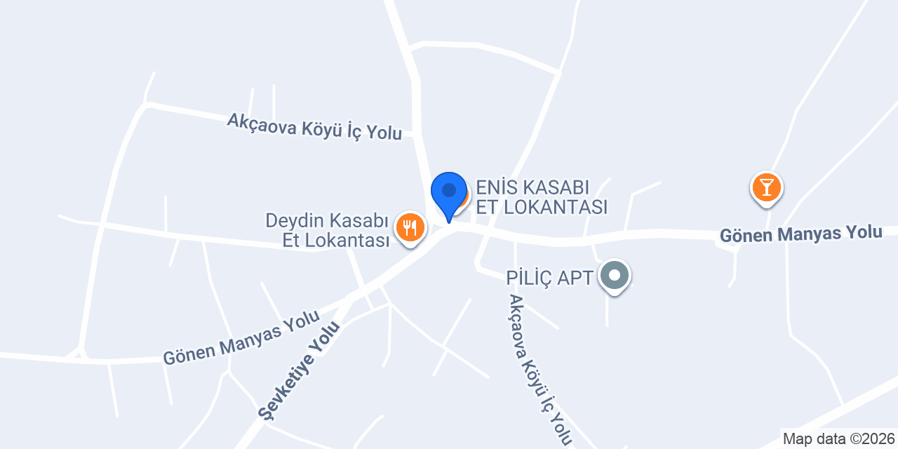 Akçaova İlköğretim Okulu konumu
