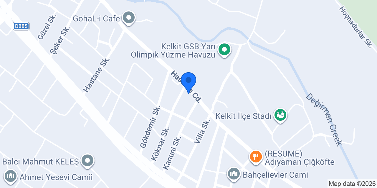 BİBERZADE ÇİĞKÖFTE konumu