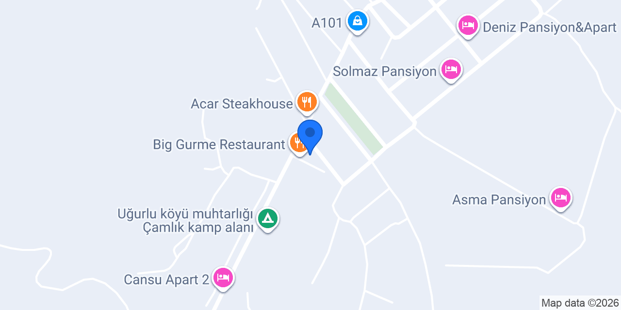 Gökçeada Poyraz Konukevi konumu