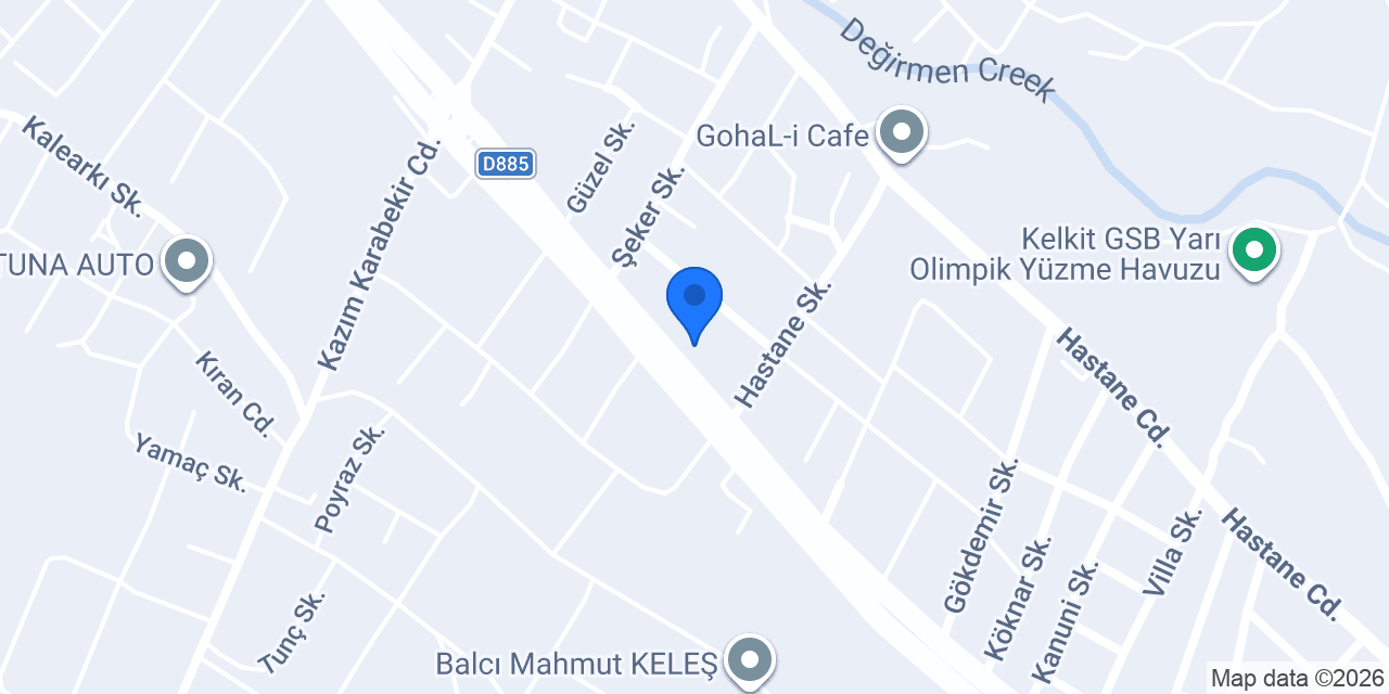 Fırat Ekmek ve Unlu Mamülleri Fırın Cafe konumu