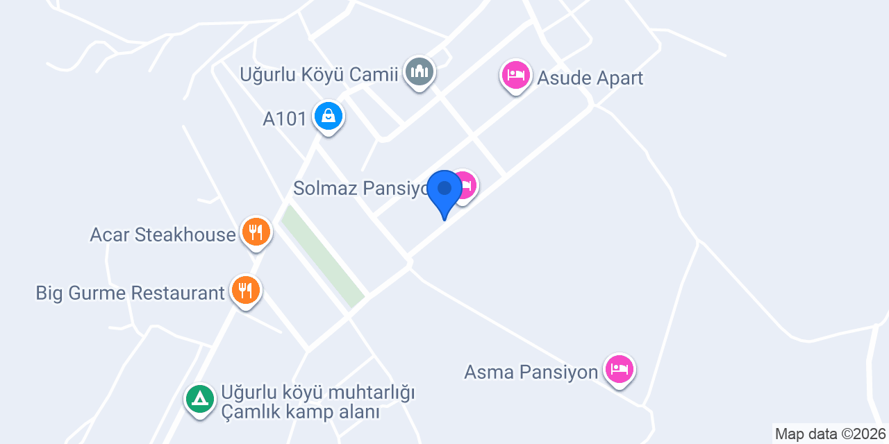 Cansu Apart 1 konumu