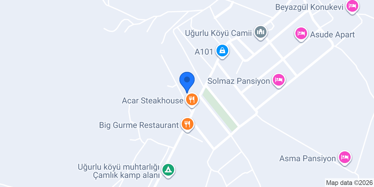 İmren Pansiyon konumu