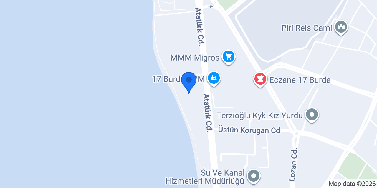 Çetinkaya Kasap&Et Evi konumu