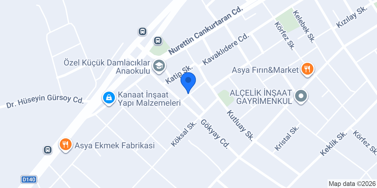 Gök Otomotiv konumu