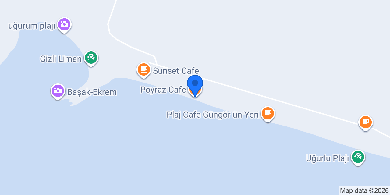 Poyraz Cafe konumu