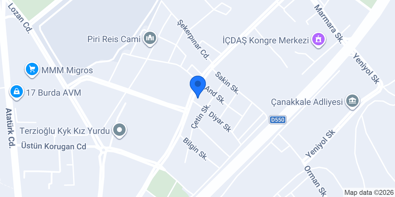Psk. Dan. Nesli Şah Gürkaş konumu