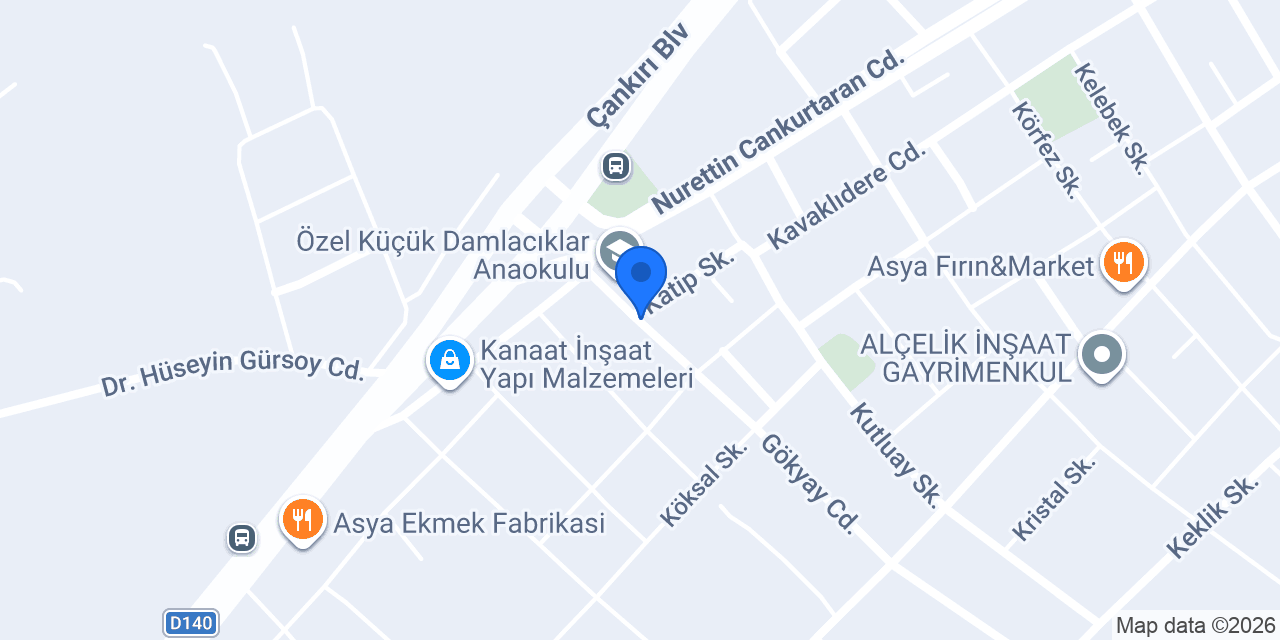 AKYURT SİRİUS DAVET EVİ konumu