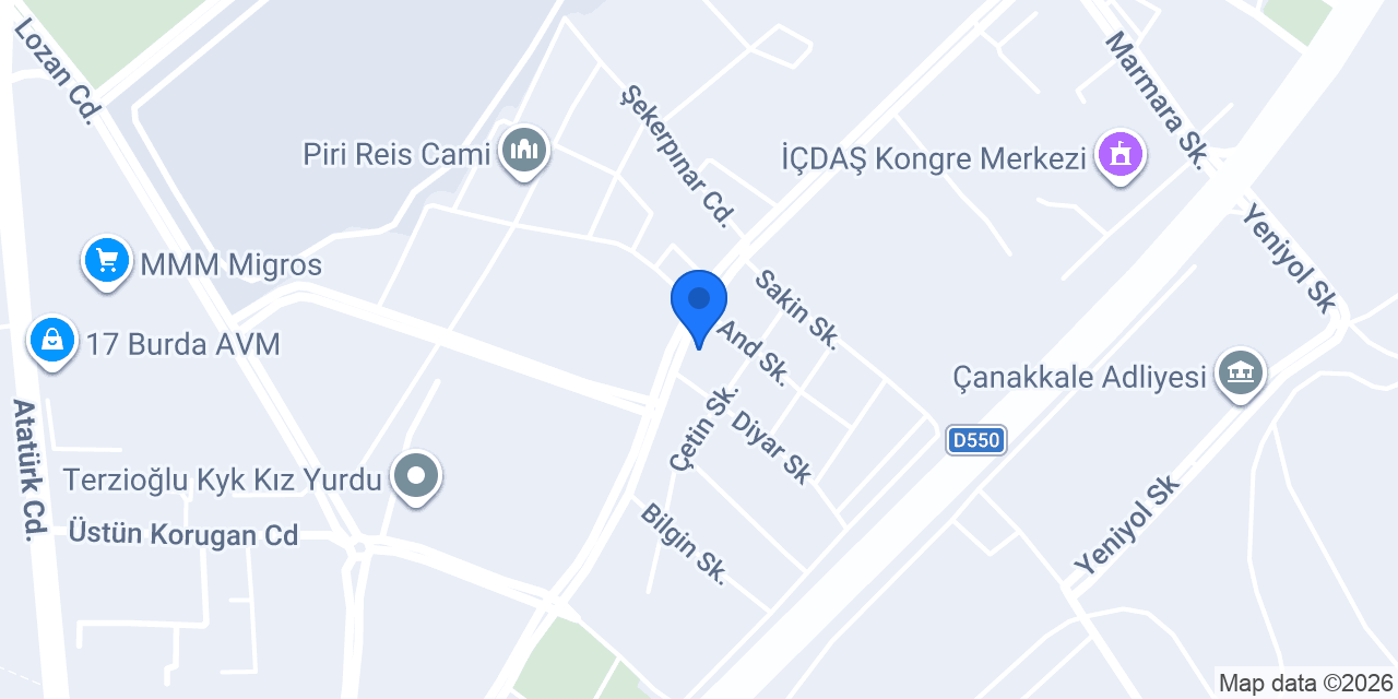 Komagene Etsiz Çiğ Köfte konumu