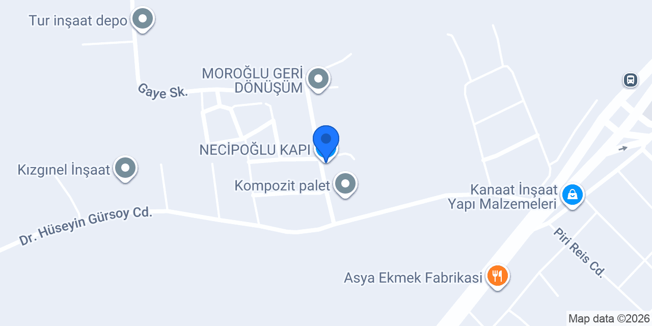 EFESAN KOMPOZİT PALET konumu