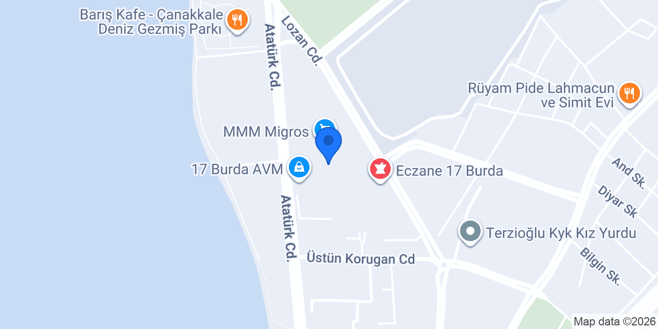 Burger Yiyelim konumu