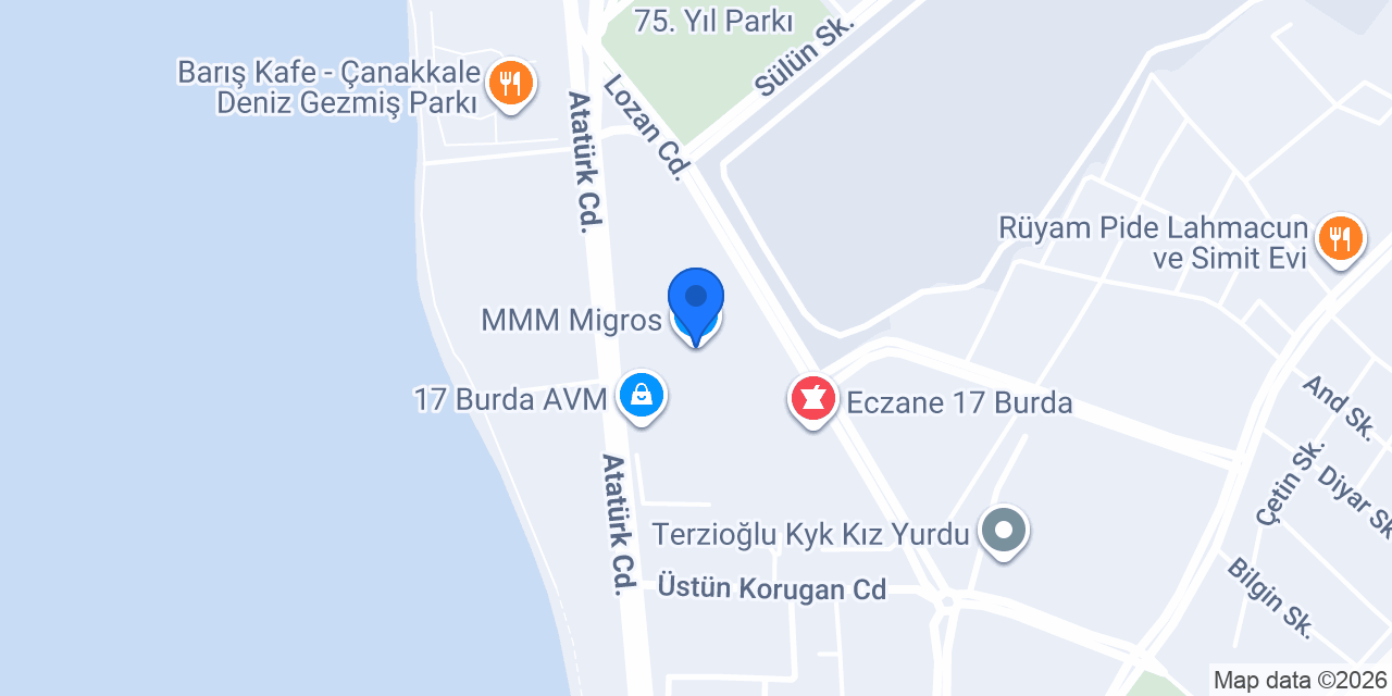 MMM Migros konumu