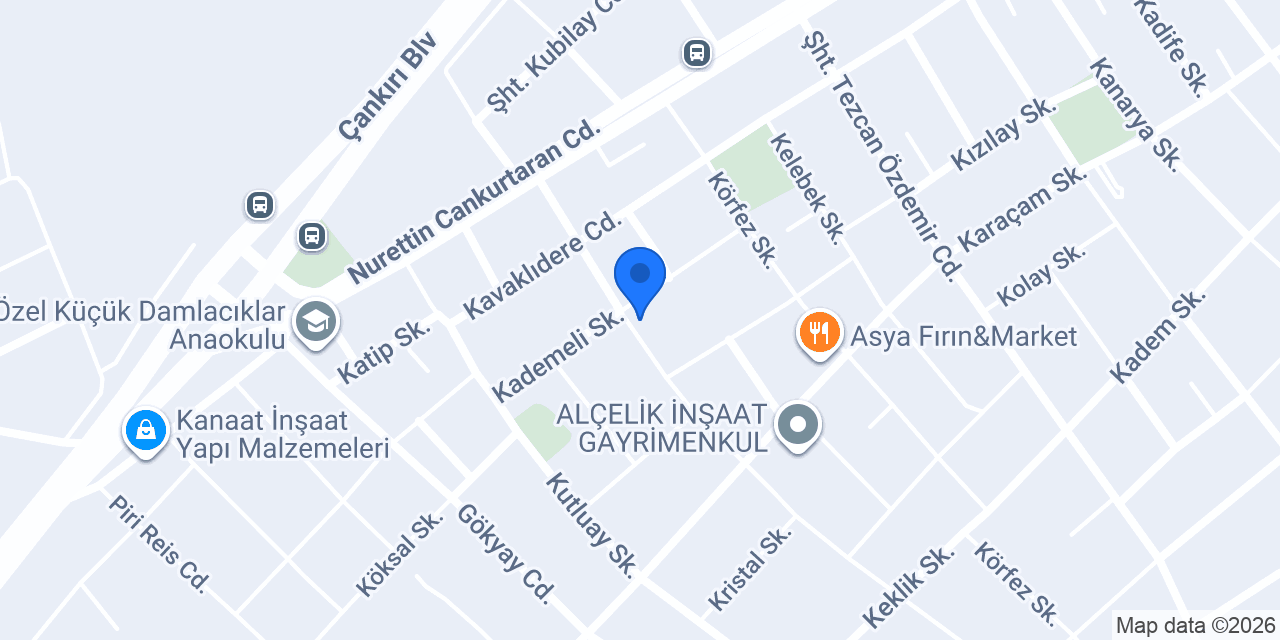 AKYURT HALI YIKAMA konumu