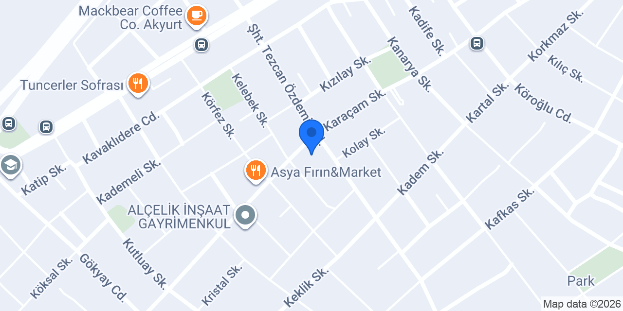 Kalite Çankaya Market konumu
