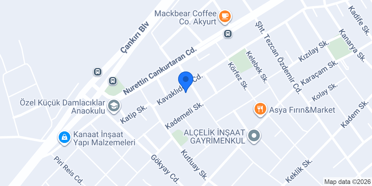 ZK Karakoç İnşaat Emlak konumu