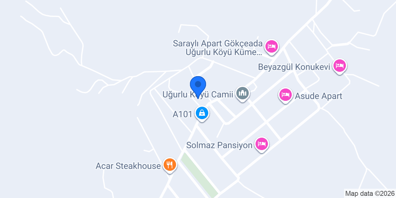Selin ada evi konumu
