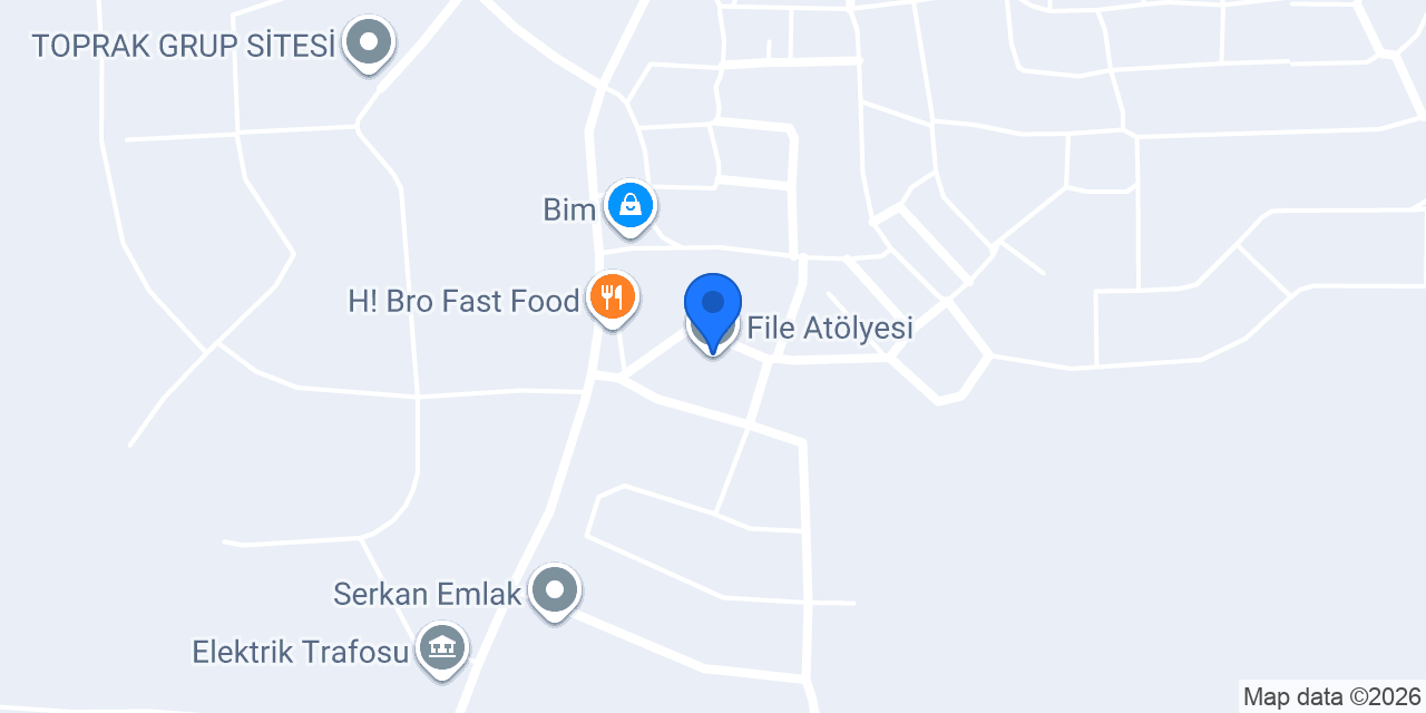 File Atölyesi konumu