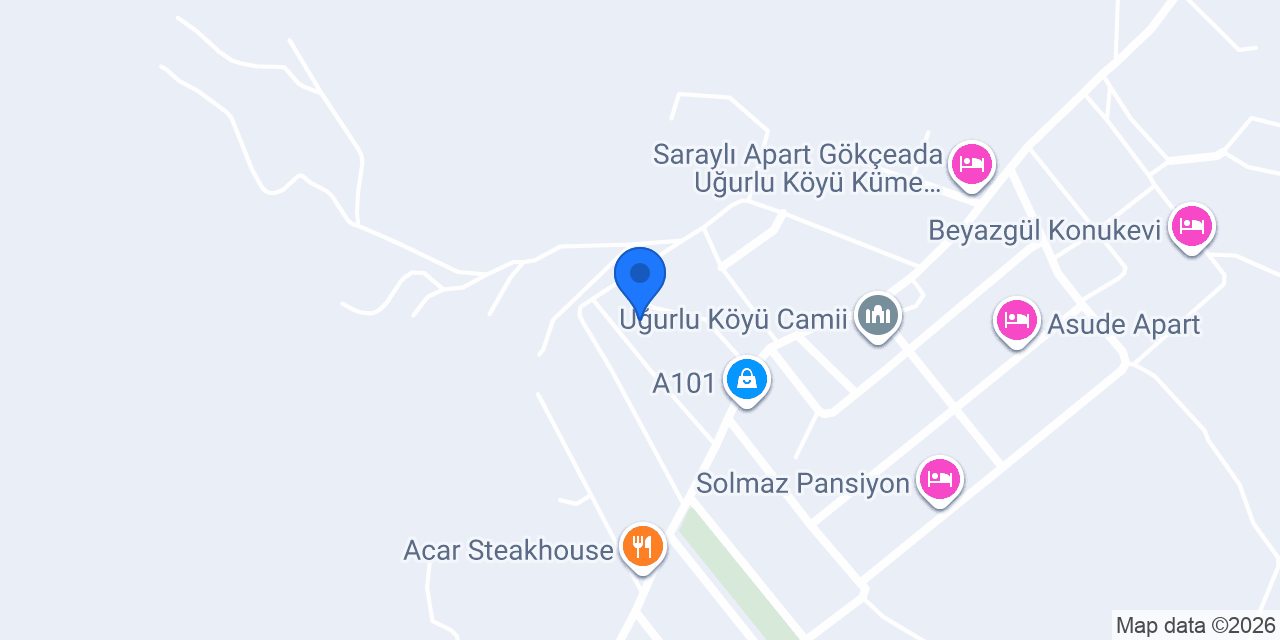 Mihrican Ada Evi konumu