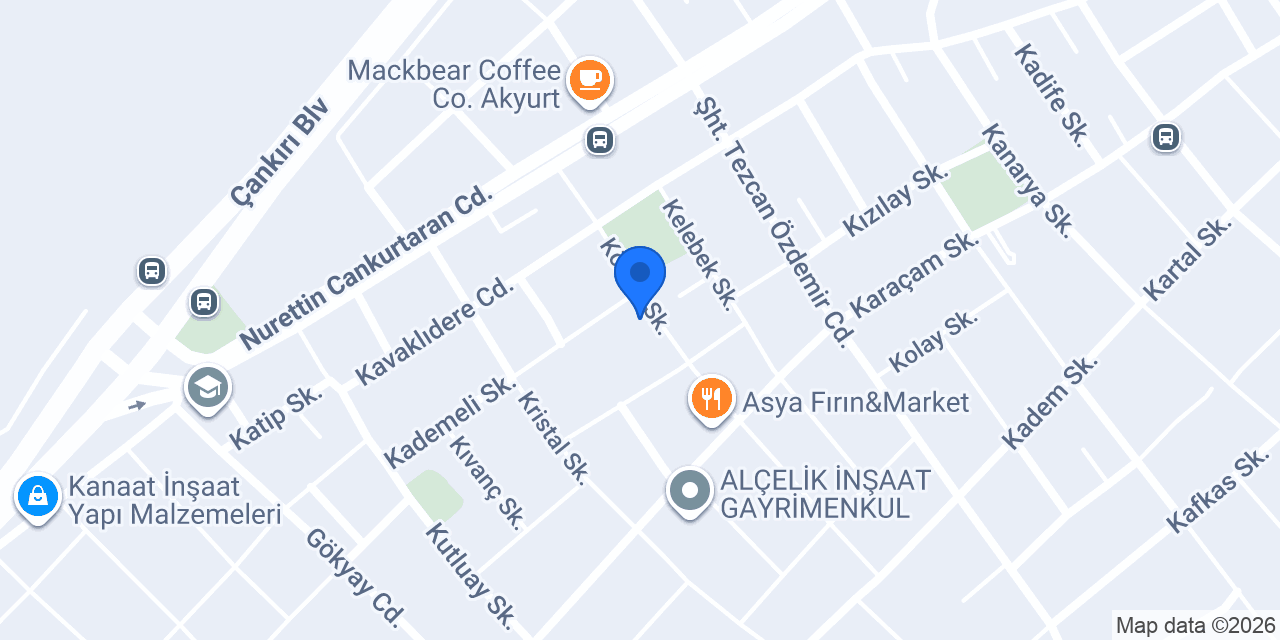 SADIK ÇENDEK İNŞAAT konumu