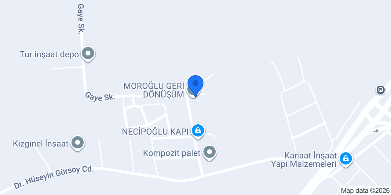 MOROĞLU GERİ DÖNÜŞÜM konumu