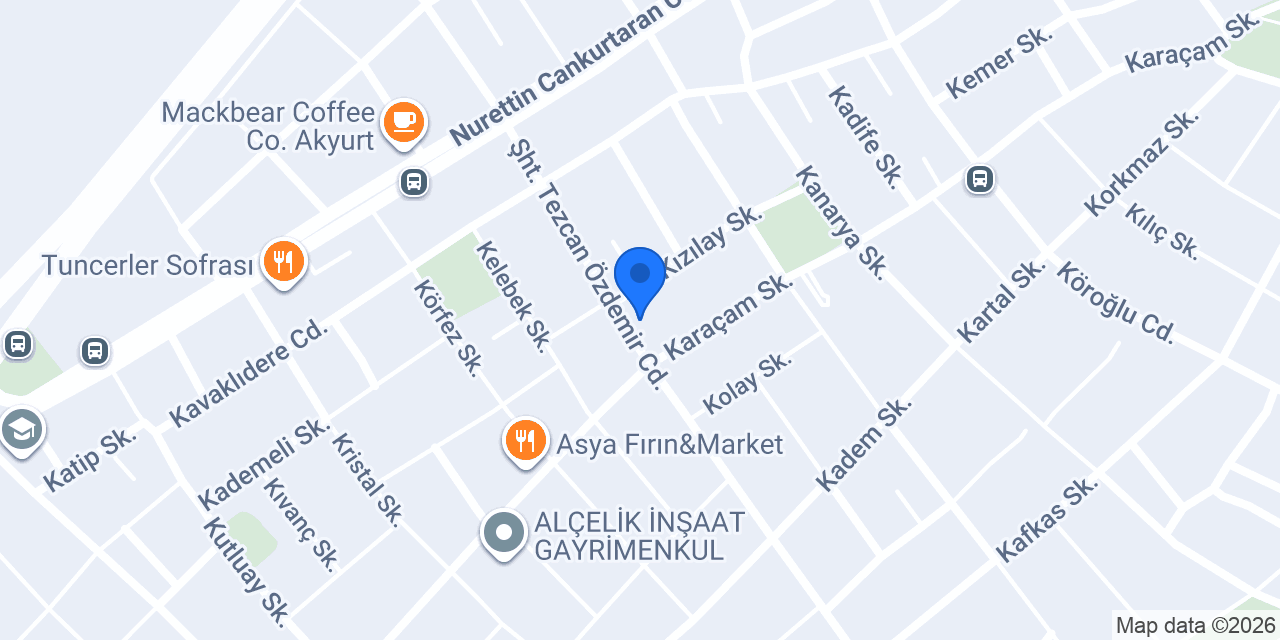 Ahmetoğulları Otomotiv konumu