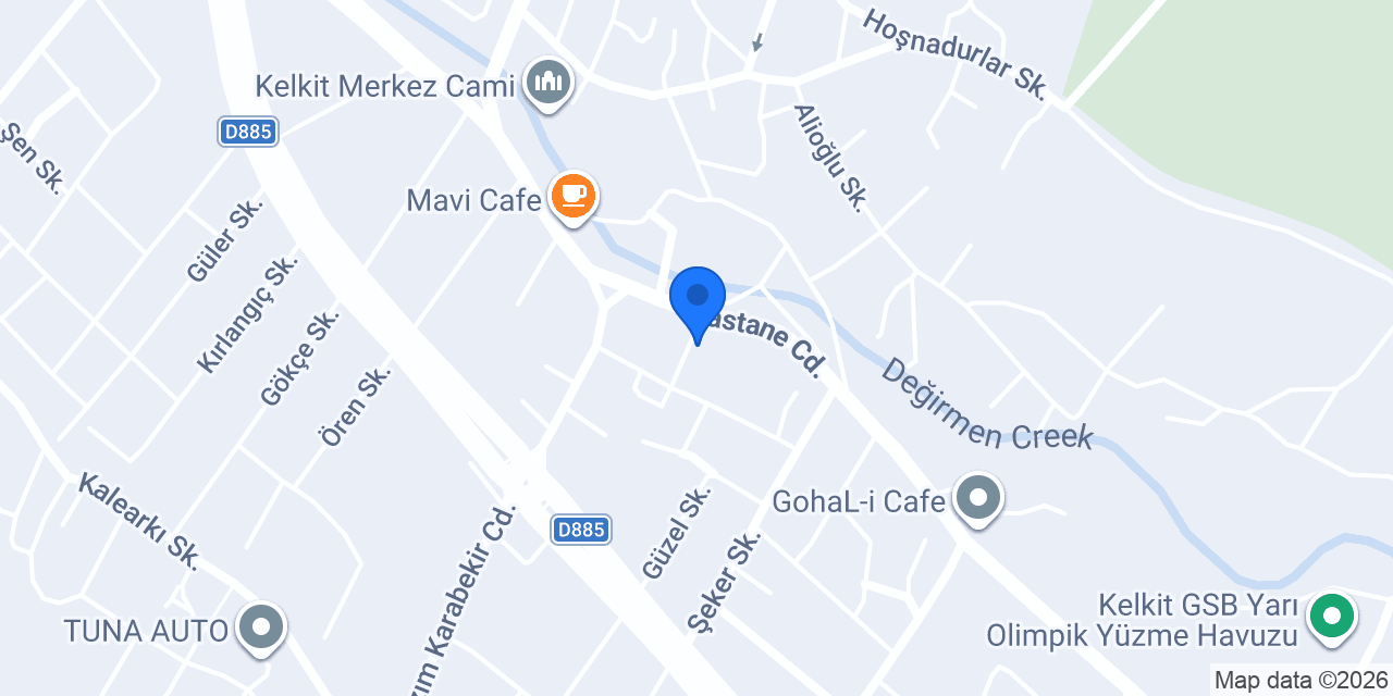 KELKİT Av .OZAN GÖKDUMAN HUKUK BÜROSU konumu