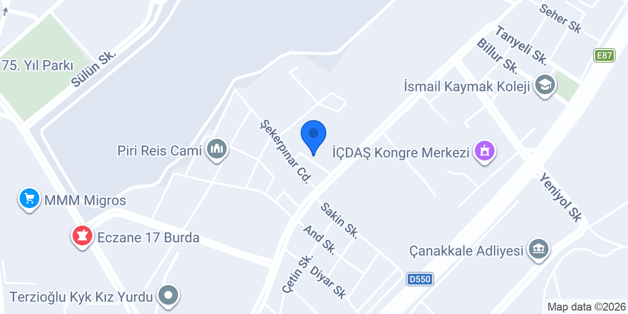 Melih Erkek Kuaförü konumu