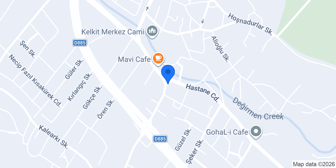 OKLAR PROJE TASARIM konumu