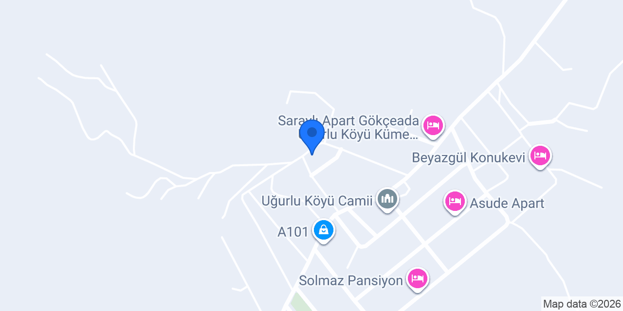 Deniz Yıldızı Ada Evi konumu