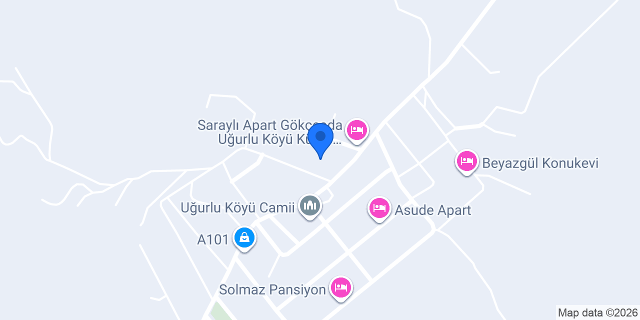 Gökkuşağı Apart konumu