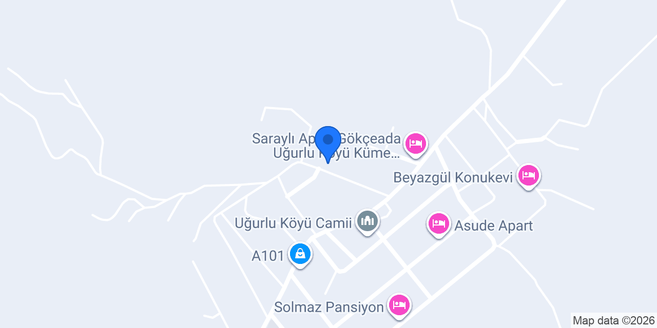 EGE APART OTEL konumu