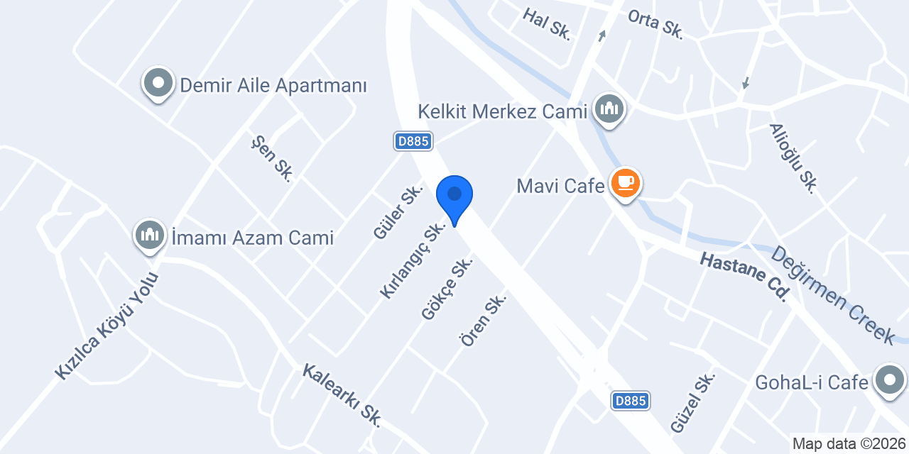 75. Yıl Anaokulu konumu