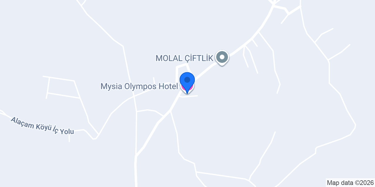 Mysia Olympos Hotel konumu